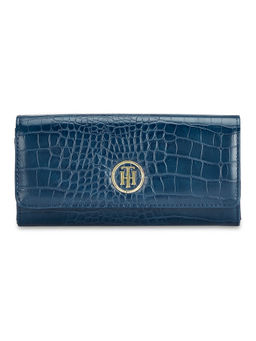 Tommy Hilfiger - Jocelyn Plus Womens Navy Textured Wallet