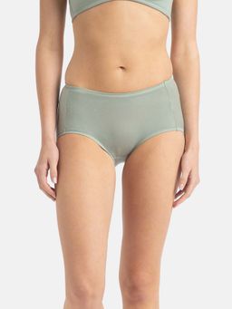 Jockey - JW03 Women Full Coverage Tencel Lyocell Elastane Full Brief - Iceberg Green
