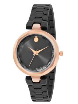 French Connection - Women Black Dial Analogue Watch - FCH09BM (M)