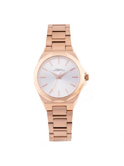 French Connection - Women White Dial Analogue Watch - FCH11RGM (M)