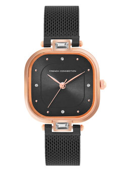 French Connection - Women Black Dial Analogue Watch - FCN0107BM (M)
