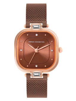 French Connection - Women Brown Dial Analogue Watch - FCN0107BRM (M)
