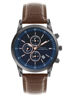 French Connection - Men Blue Dial Analogue Watch - FCN093UBL (M)