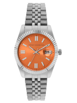French Connection - Men Orange Dial Analogue Watch - FCP41SM-O (M)