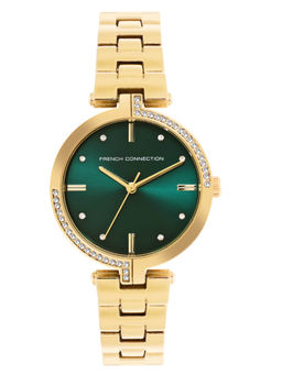French Connection - Women Green Dial Analogue Watch - FCW10NGM (M)