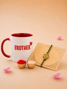 Voylla - Multi-Color Brother Rakhi Gift Set