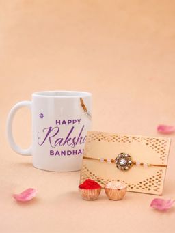 Voylla - Multi-Color Traditional Rakhi Gift Set