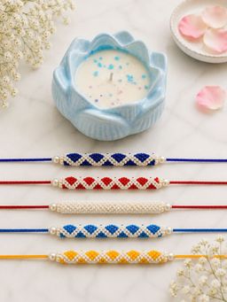 VIRAASI - Multi-Color Bhaiya Rakhi Gift Set
