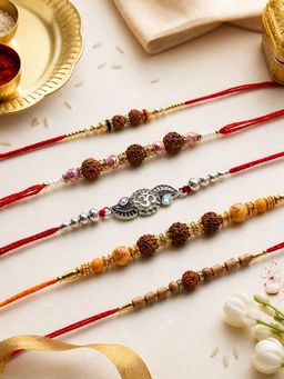 VIRAASI - Multi-Color Bhaiya Rakhi Gift Set