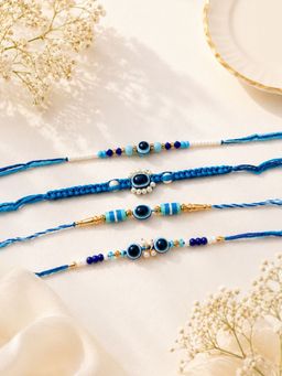 VIRAASI - Multi-Color Evil Eye Rakhi Gift Set