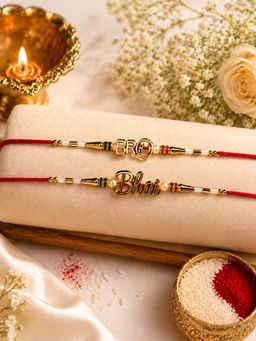 VIRAASI - Multi-Color Bhai Rakhi Gift Set