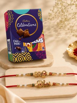 VIRAASI - Multi-Color Bhai Rakhi Gift Set