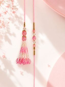 VIRAASI - Multi-Color Bhaiya Bhabhi Rakhi Gift Set
