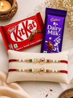 VIRAASI - Multi-Color Bro Rakhi Gift Set