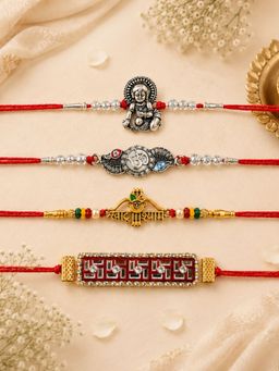 VIRAASI - Multi-Color Bro Rakhi Gift Set