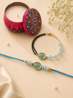 VIRAASI - Multi-Color Rakhi Gift Set
