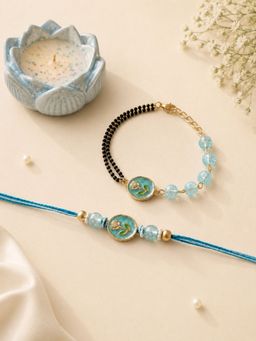 VIRAASI - Multi-Color Rakhi Gift Set