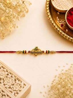 VIRAASI - Multi-Color Khatu Shyam Ji Rakhi Gift Set
