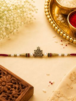 VIRAASI - Multi-Color Mahadev Bhaiya Rakhi Gift Set