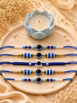 VIRAASI - Multi-Color Evil Eye Rakhi Gift Set