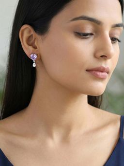 GIVA - 925 Silver Forever Held Earrings