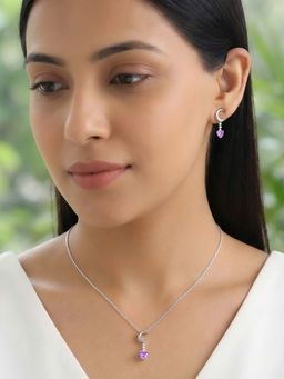 GIVA - 925 Silver Lunar Promise Set