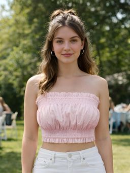 Don’t be basic - Pink Solid Sleeveless Top