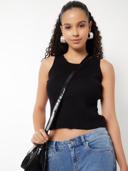 max - Women Ribbed Crop Tank Top