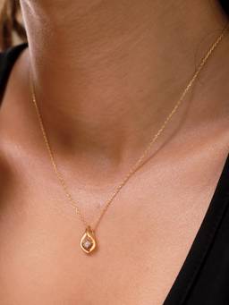 Voylla - Elysian Drop Lab-Grown Diamond Necklace