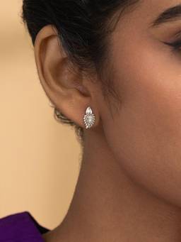 Shaya by CaratLane - Rangat Studs Earrings in 925 Oxidised Silver