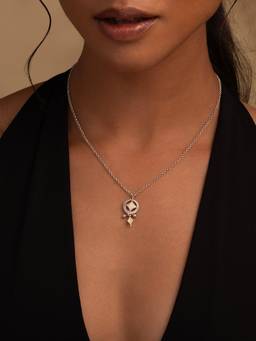 Shaya by CaratLane - Kupa Necklace in Oxidised 925 Silver