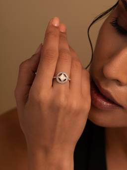 Shaya by CaratLane - Kupa Ring in Oxidised 925 Silver