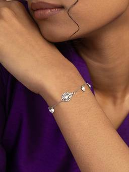 Shaya by CaratLane - Nyota Bracelet in 925 Oxidised Silver