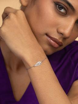 Shaya by CaratLane - Khushiyon ki Mithaas Bracelet in 925 Oxidised Silver