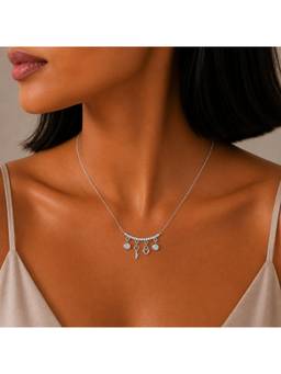 MINOUS - Silver Lucky Charm Necklace