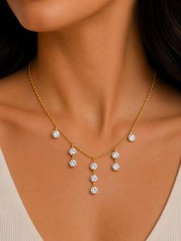 ZAISHA - Starlume Necklace - 18K Gold Plated