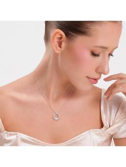 MINOUS - Silver Classic Circle Elegance Necklace