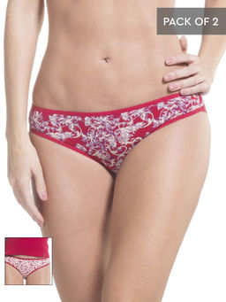 Jockey - Print Assorted Bikini Pack of 2 - Style Number- 1635