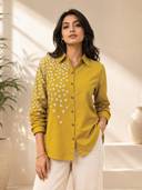 Yellow color option, Currently selected