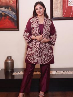 KASAVI - Imperial Wine Co-Ord Set