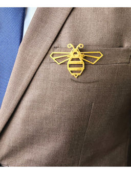 Viana Jewels - Unisex Imperial Bee Brooch