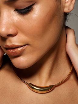 VENI - Stainless Steel 18KT Gold-Plated Necklace