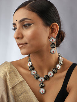 VENI - 18K Gold-Plated Beaded Jewellery Set