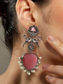 VENI - Peacock Shaped Earrings