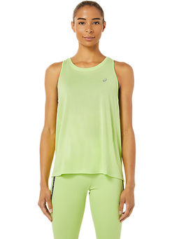 ASICS - Race Green Women Running Tanks