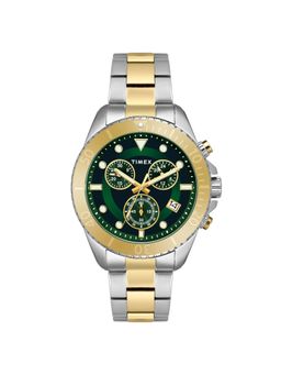 Timex - Men Green Round Analog Dial Watch - TWEG20104 (M)