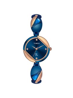 Timex - Fria Round 21mm Blue Dial Analog Women Watch - TWEL16304