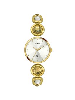 Timex - Fria Women Silver Round Analog Watch - TWEL16400