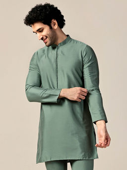 KISAH - Men Green Kurta