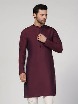 KISAH - Men Wine Kurta